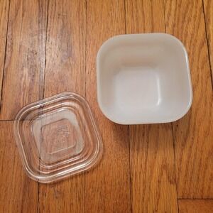 Balkan Yogurt Maker Glass Container with Lid Vintage Kitchenware Collectible